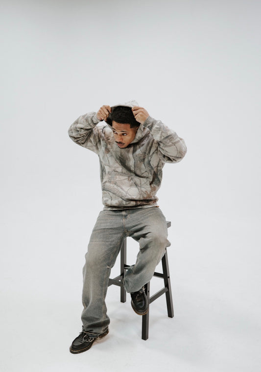 NO LUCK IN THE PROCESS HOODIE (CAMO)